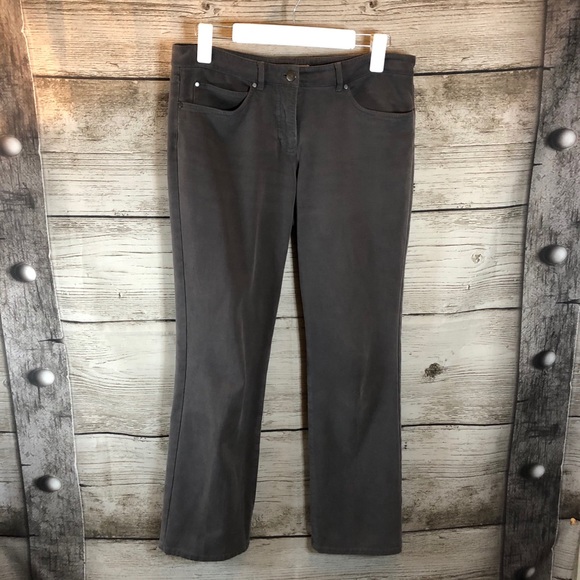 Eileen Fisher Soft Corduroy Straight Leg Pants Sml - Picture 2 of 16